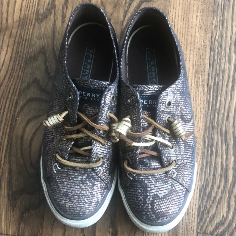 Snake print Sperry Slip-on Sneakers